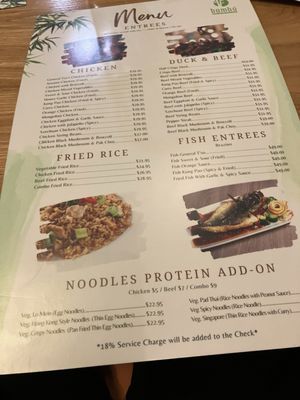 Menu photo 1 Bambu Kosher Boca Raton, FL