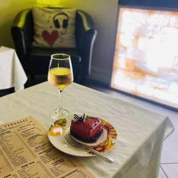 Elixir Tea House - Rosé & a Slice of Strawberry Cake - Coffee & Tea Near Me - Sarasota, Florida Elixir Tea House - Rosé & a Slice of Strawberry Cake - Coffee & Tea Near Me - Sarasota, Florida