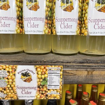 The Nut House - Suppernong Cider! Never heard of it before! - Farmers Market Near Me - Saint Augustine, Florida
