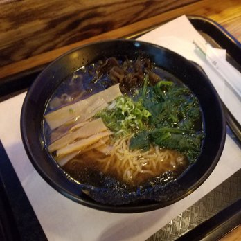 Ramen Gami - Ramen, mushroom, spinach. - Ramen Near Me - Newark, New Jersey