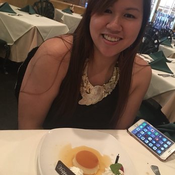 Via Real - Me and my birthday flan - Mexican Near Me - Irving, Texas
