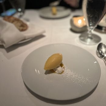 Aria - Passionfruit sorbet - New American Near Me - Atlanta, Georgia