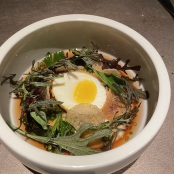 Sepia - Crispy soft boiled egg - New American Near Me - Chicago, Illinois