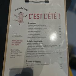 Au Bistrot de la Halle - Carte été