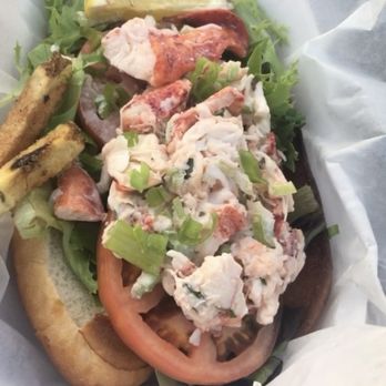 Dockside Cafe - Delicious lobster roll. - Burgers Near Me - Sandusky, Ohio