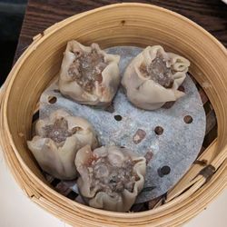 White + Wong’s - Wagyu beef, shiitake and cumin shumai