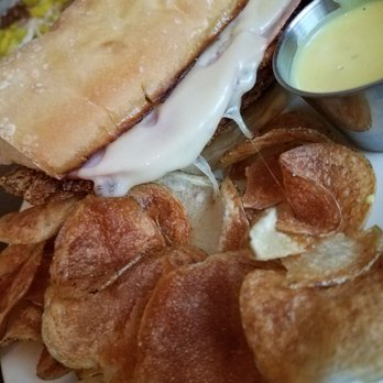 Gerrie's - Their home made potato chips were the bomb and the honey mustard set it off! - Italian Near Me - Clinton, Indiana