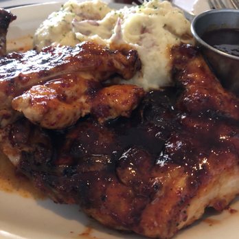 Harry & Izzy's - BBQ chicken breast and red skin mashed. - Steakhouses Near Me - Indianapolis, Indiana