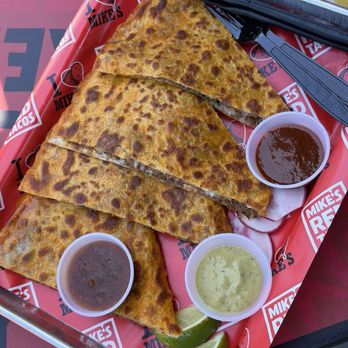 Mike's Red Tacos - Red Quesadilla - Tacos Near Me - San Diego, California Mike's Red Tacos - Red Quesadilla - Tacos Near Me - San Diego, California