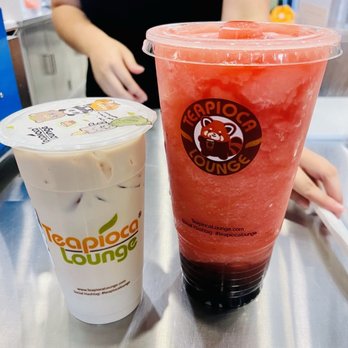 Teapioca Lounge - Watermelon slush and cream black blastea - Bubble Tea Near Me - Oklahoma City, Oklahoma Teapioca Lounge - Watermelon slush and cream black blastea - Bubble Tea Near Me - Oklahoma City, Oklahoma