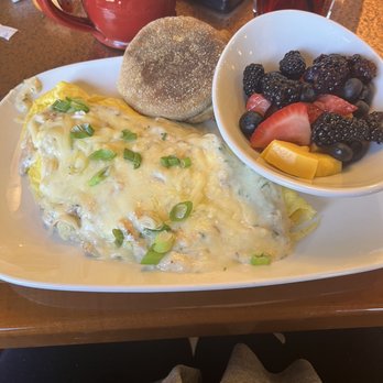 Another Broken Egg Cafe - The Floridian Omelette - Breakfast & Brunch Near Me - Indianapolis, Indiana