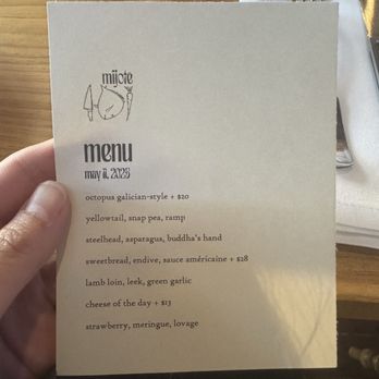 Mijoté - Menu - French Near Me - San Francisco, California Mijoté - Menu - French Near Me - San Francisco, California