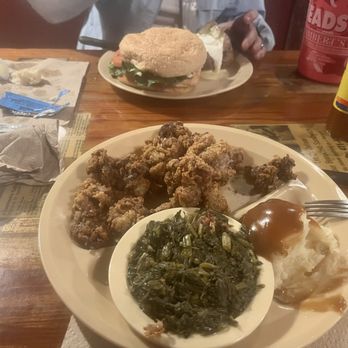 Lambert's Cafe - Ozark - Chicken livers and gizzards - American Near Me - Ozark, Missouri