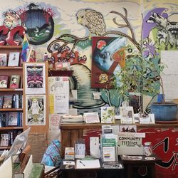 Camas Books and Infoshop - Volunteers behind the counter are always ready to chat.