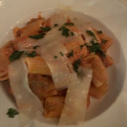 Rigatoni (spicy lamb)