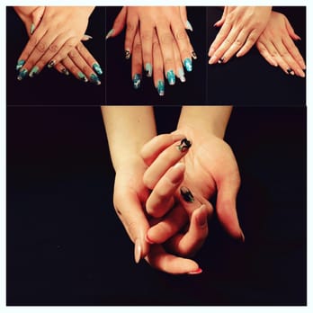 Dublin Nails - Sarah and Jamie's nails for an upcoming Disneyland trip. - Nail Salons Near Me - Dublin, California