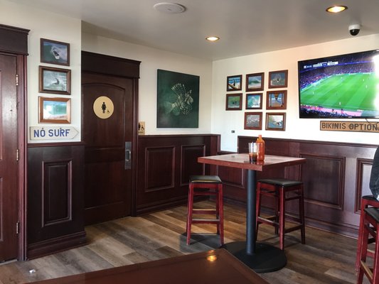 Photo of South Beach Bar & Grille - San Diego, CA, US. One of the upstairs spaces