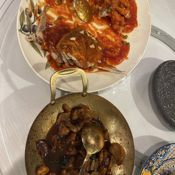 Duck House - Best Wok-Fried Spicy Chicken Pot 乾鍋香辣排骨 Hot and Spicy Fried Tofu and Sole Fish Fillet 麻辣豆腐魚片 I've ever tasted hands down - Chinese Near Me - Monterey Park, California