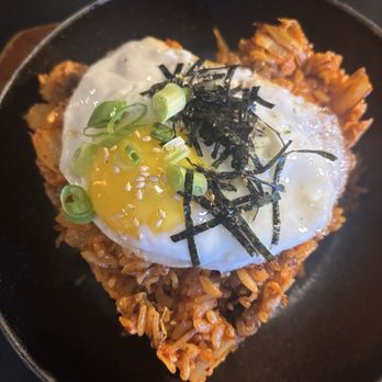 Mokja - Kimchi Fried Rice (Kimchi Bokkeum Bap) - Korean Near Me - Astoria, New York Mokja - Kimchi Fried Rice (Kimchi Bokkeum Bap) - Korean Near Me - Astoria, New York
