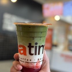 It's Boba Time - Panorama City - Strawberry Matcha Milk Tea