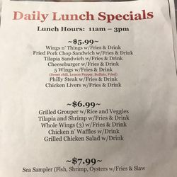 Renee's Southern Bar & Grill - Daily lunch specials