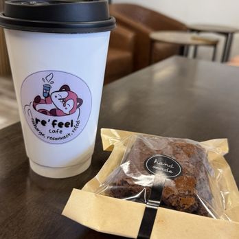 Re’Feel Cafe - Delicious hot pour over drip coffee & brownie - Coffee & Tea Near Me - Palatine, Illinois Re’Feel Cafe - Delicious hot pour over drip coffee & brownie - Coffee & Tea Near Me - Palatine, Illinois