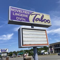 Taboo - Sign of Taboo on West Broad Street.