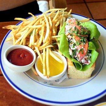 Clark's Oyster Bar - This was probably the best lobster roll I ever ate! I love the butter lettuce in there. - Desserts Near Me - Menlo Park, California Clark's Oyster Bar - This was probably the best lobster roll I ever ate! I love the butter lettuce in there. - Desserts Near Me - Menlo Park, California
