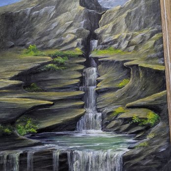 The Breakfast Nook - a painting of a waterfall - Breakfast & Brunch Near Me - Sicklerville, New Jersey The Breakfast Nook - a painting of a waterfall - Breakfast & Brunch Near Me - Sicklerville, New Jersey