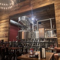 450 North Brewing Company - Cocktail/Bar area with tanks and vessels.