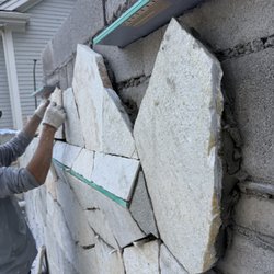 The Backyard Bosses - stone veneers