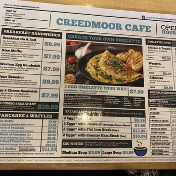 Creedmoor Cafe - Menu - Diners Near Me - Raleigh, North Carolina