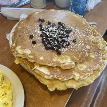 Donut Hole - Chocolate chip pancakes are HUGE! - Donuts Near Me - Inlet Beach, Florida