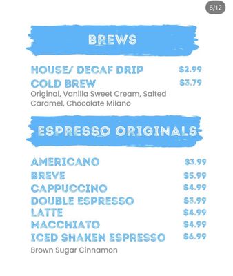Menu photo 1 The Boro Coffee Roxboro, NC Menu photo 1 The Boro Coffee Roxboro, NC