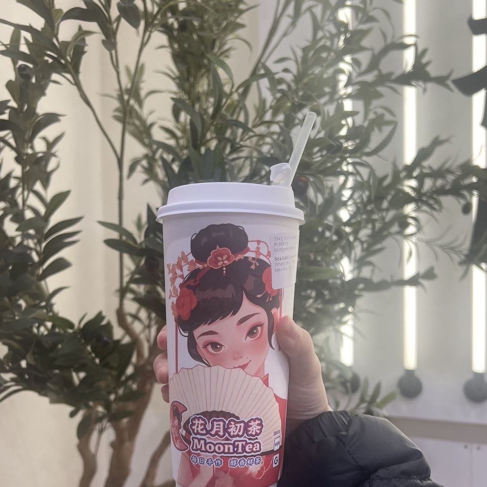 MoonTea - Sea salt green milk tea - Coffee & Tea Near Me - Sunnyvale, California