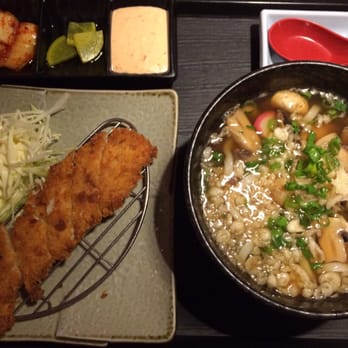 Miso - Udong and flounder katsu 13.95 - Japanese Near Me - Annandale, Virginia Miso - Udong and flounder katsu 13.95 - Japanese Near Me - Annandale, Virginia