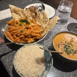 Lamb Massaman Curry Butter Sauce Pasta