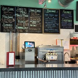 The Point Drive In - Menu board