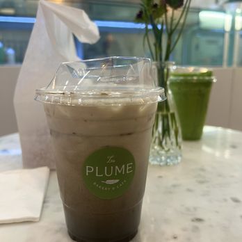 La Plume Bakery & Cafe - Black sesame latte - Cafes Near Me - Houston, Texas La Plume Bakery & Cafe - Black sesame latte - Cafes Near Me - Houston, Texas