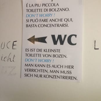 Fischbänke - Hmmm... When it only says Don't worry I'm English! You kinda wonder! Lol - Mediterranean Near Me - Bolzano, BZ