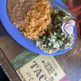 The Ocoee Taco Company - Rice, beans, 3 tacos - Mexican Near Me - Ocoee, Florida The Ocoee Taco Company - Rice, beans, 3 tacos - Mexican Near Me - Ocoee, Florida