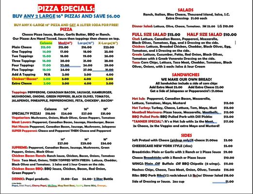 Menu photo 1 Mad Chad's Pizza Palmer, AK Menu photo 1 Mad Chad's Pizza Palmer, AK