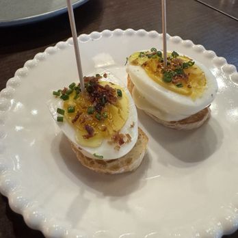 A Different Beast - Egg and crispy Jamon - Tapas/Small Plates Near Me - Las Vegas, Nevada A Different Beast - Egg and crispy Jamon - Tapas/Small Plates Near Me - Las Vegas, Nevada