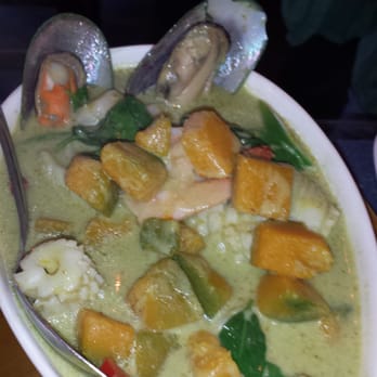Thai Time Restaurant - Pumpkin curry with seafood $9.75 - Thai Near Me - San Francisco, California Thai Time Restaurant - Pumpkin curry with seafood $9.75 - Thai Near Me - San Francisco, California
