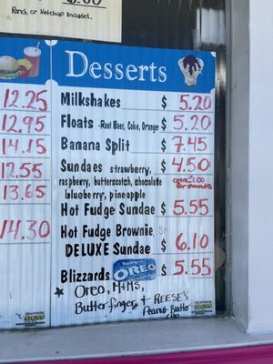 Menu photo 5 Sky Ranch Drive-In Goderich, ON