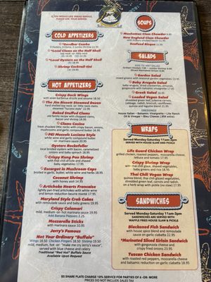 Menu photo 1 Jerry and the Mermaid Riverhead, NY Menu photo 1 Jerry and the Mermaid Riverhead, NY