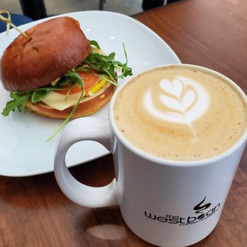 Talitha Coffee - Sandwich #1 and a latte. - Coffee Roasteries Near Me - San Diego, California Talitha Coffee - Sandwich #1 and a latte. - Coffee Roasteries Near Me - San Diego, California