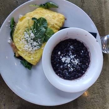 Farmer's Table - Veggie omelette, black beans, and potatoes - New American Near Me - La Mesa, California Farmer's Table - Veggie omelette, black beans, and potatoes - New American Near Me - La Mesa, California