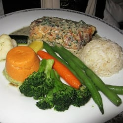 Gemmell's Restaurant - Crusted Sea Bass