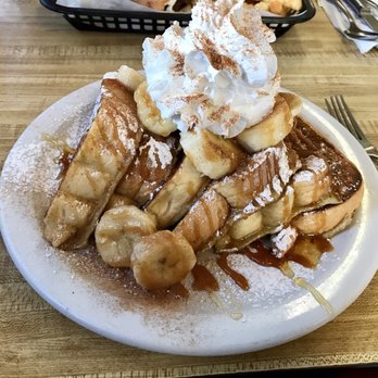 Miss Worcester Diner - Honey caramel banana French toast. To die for! - Diners Near Me - Worcester, Massachusetts